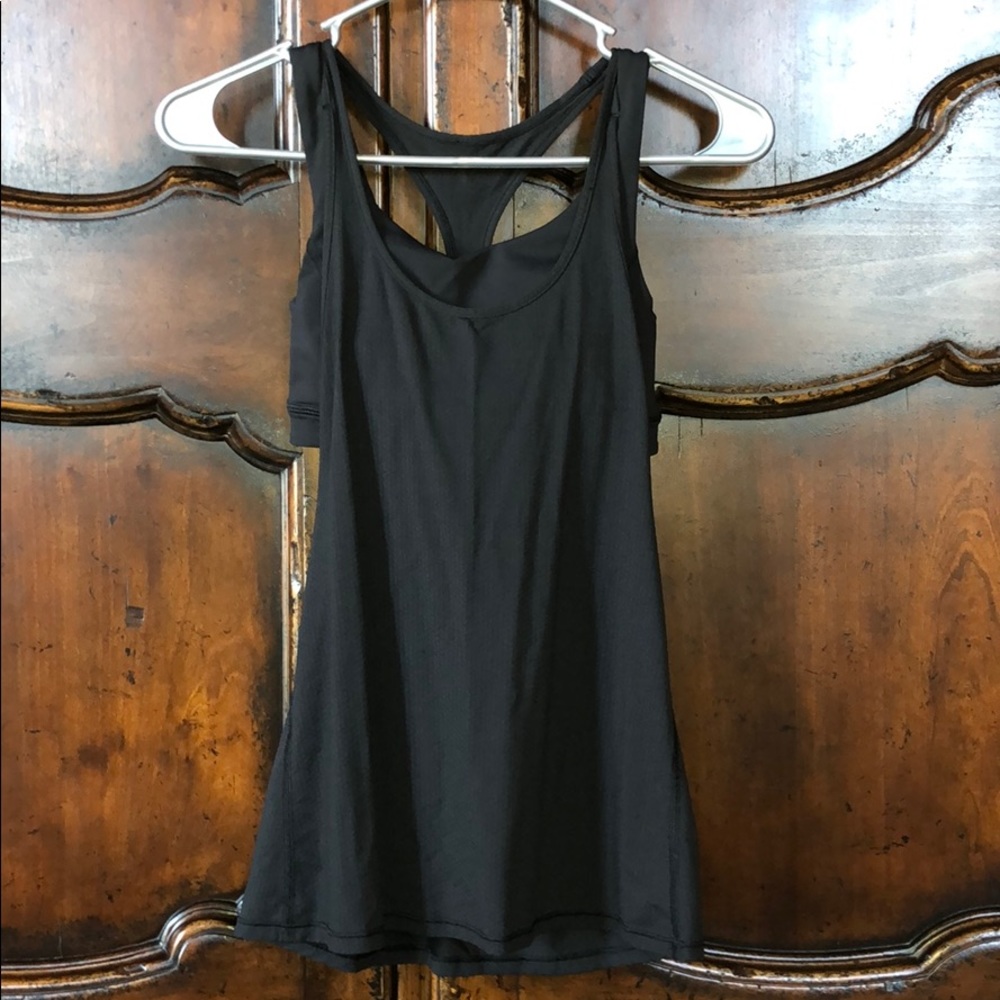 Lululemon tank with sports bra